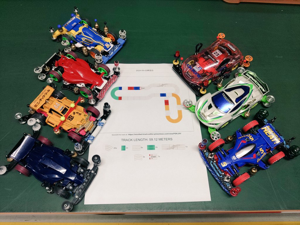 NT_HobbyCars's tweet photo. 今日のミニ四駆部の活動は...

弊社と同じく製造業の“企業ミニ四駆サークル”の面々をお迎えしての活動となりました🏁

ものづくり屋の知恵と技術を活かし、公式ではNGの改造や、意見交換も面白いものですね✨

#ミニ四駆 #mini4wd #公式ミニ四駆部 #ものづくり屋のミニ四駆 #ミニ四駆と言う共通項 https://t.co/nwA5dmYAYL