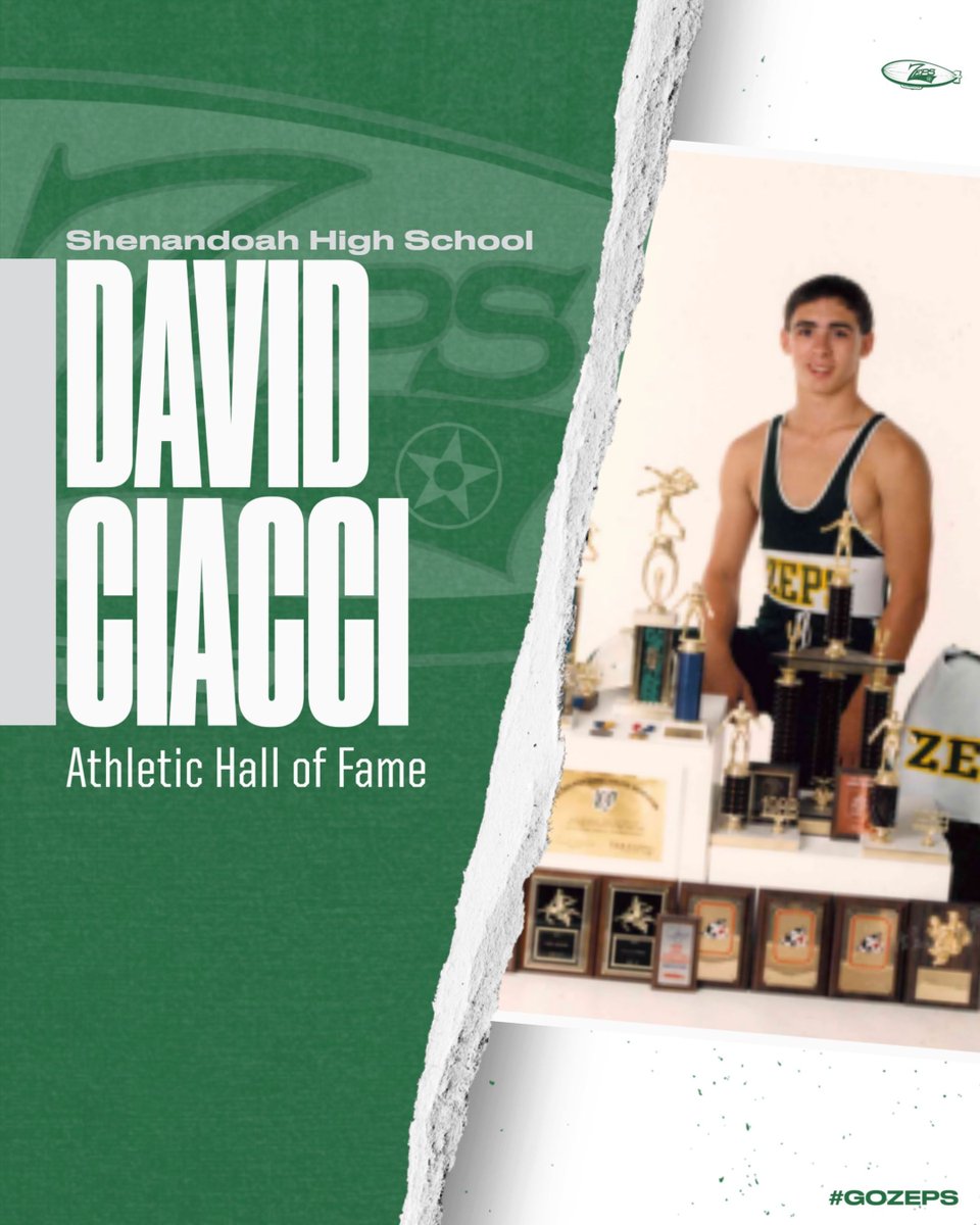 NobleLocal_SD's tweet photo. Prior to this Friday's football game, we will have our annual athletic hall of fame banquet followed by introductions of this years' class following pregame warm-ups.
Our first social media spotlighted inductee is David Ciacci, class of 1990.
#gozeps 🟢 https://t.co/w6H6k5ch6W