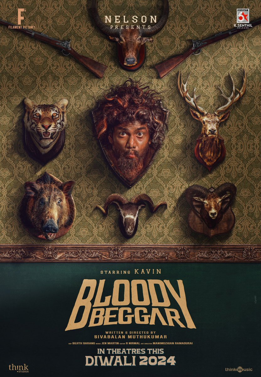 Nelson Dilipkumar (@nelsondilpkumar) on Twitter photo Excited to announce my debut production #Bloodybeggar releasing this #Diwali π€πletβs light up the festival with a dose of fun and entertainment.<a href="/Kavin_m_0431/">Kavin</a> <a href="/afilmbysb/">Sivabalan Muthukumar</a> <a href="/JenMartinmusic/">Jen Martin</a> <a href="/sujithsarang/">Sujith Sarang</a> <a href="/Nirmalcuts/">Nirmal@editor</a> <a href="/five_senthil/">Five Star Senthil</a> <a href="/FilamentPicture/">Filament Pictures</a> <a href="/thinkmusicindia/">Think Music</a> <a href="/ThinkStudiosInd/">Think Studios</a> Excited to announce my debut production #Bloodybeggar releasing this #Diwali π€πletβs light up the festival with a dose of fun and entertainment.<a href="/Kavin_m_0431/">Kavin</a> <a href="/afilmbysb/">Sivabalan Muthukumar</a> <a href="/JenMartinmusic/">Jen Martin</a> <a href="/sujithsarang/">Sujith Sarang</a> <a href="/Nirmalcuts/">Nirmal@editor</a> <a href="/five_senthil/">Five Star Senthil</a> <a href="/FilamentPicture/">Filament Pictures</a> <a href="/thinkmusicindia/">Think Music</a> <a href="/ThinkStudiosInd/">Think Studios</a>