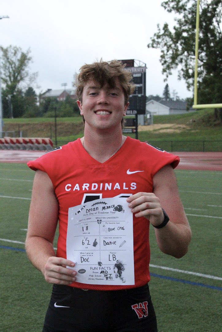 Wesleyan University Football tweet media