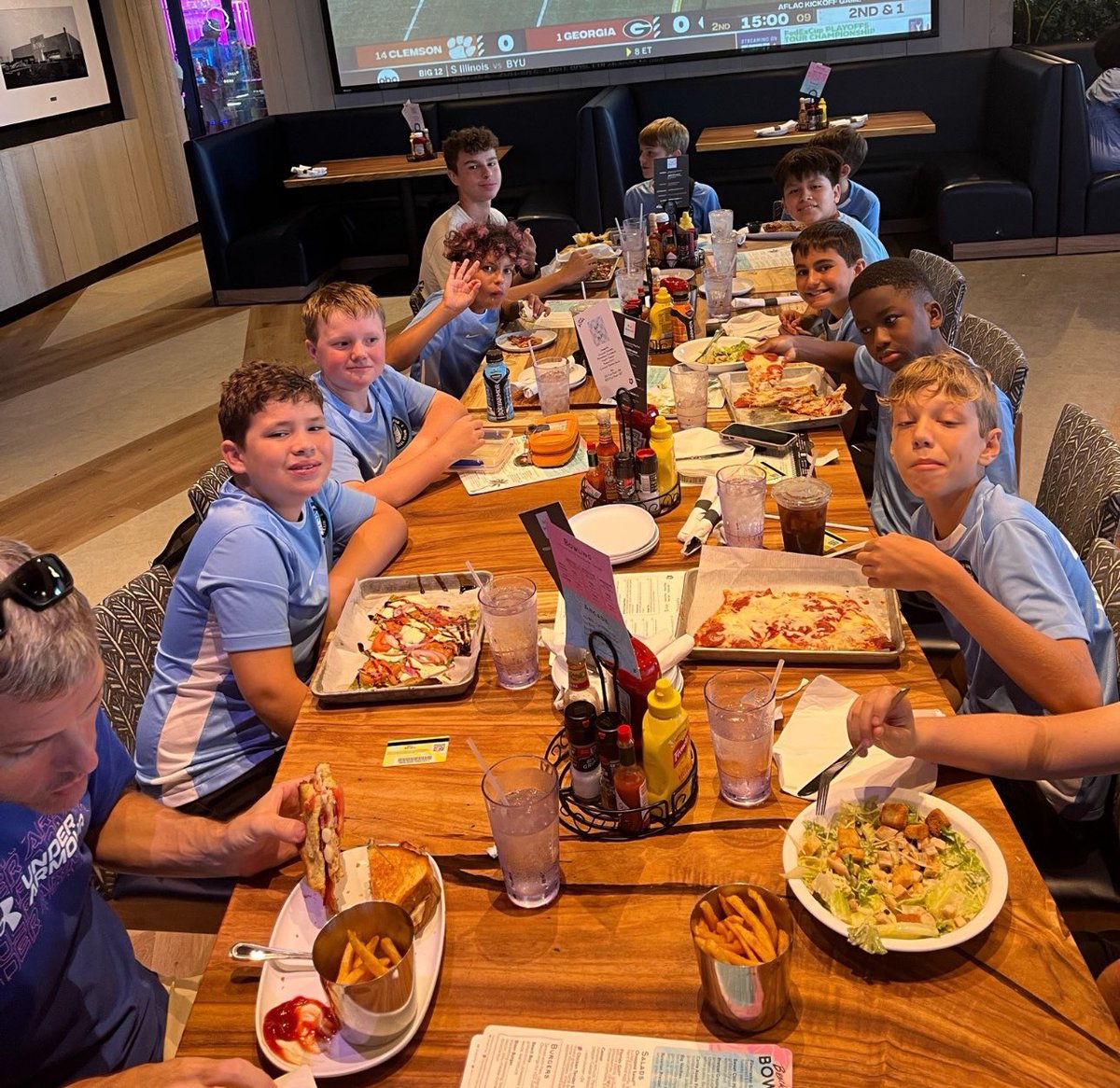 So much fun this weekend with all of our teams performing well in preseason tournaments! The smiles say it all! #StrongerUnited #SmallClubBigHeart