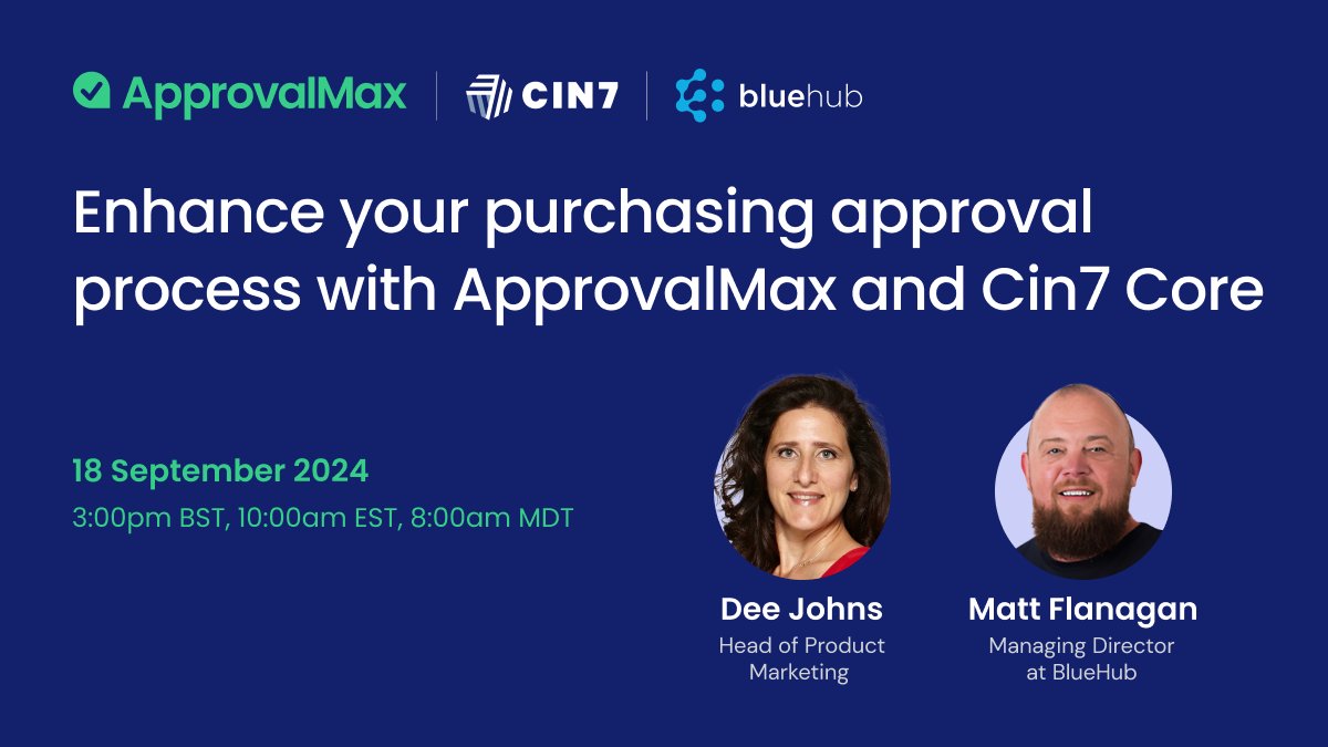 ApprovalMax tweet media