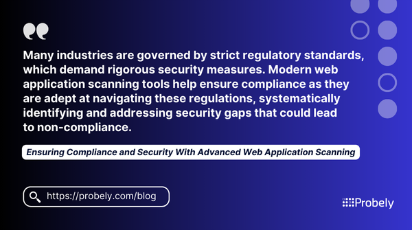 probely's tweet image. 🕷️ Caught in the web of vulnerabilities? Level up your security with modern web application scanning! Read all about it in this article: prbly.us/4cE1rfW. 🔒 #Cybersecurity #WebAppSecurityTesting