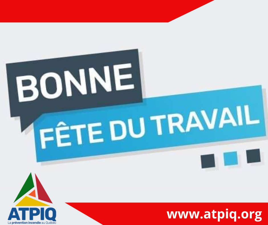 ATPIQweb's tweet image. L&apos;ATPIQ vous souhaite un bon congé. 
#atpiq