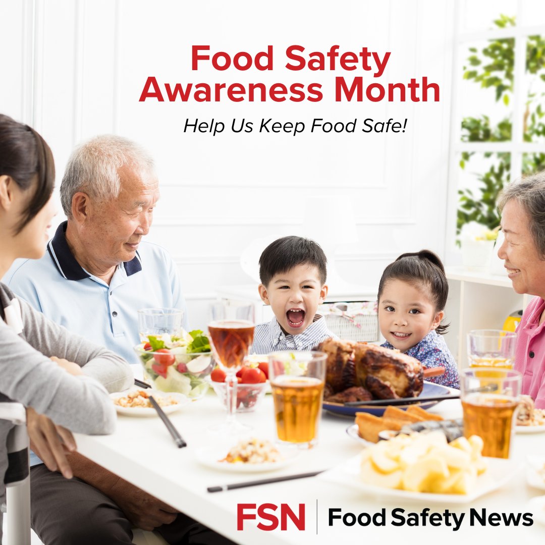 Every year, millions get sick from contaminated food.
This September, support Food Safety News to keep vital, unbiased reporting on food safety issues!

Donate Today: givebutter.com/foodsafetynews

#NationalFoodSafetyAwarenessMonth