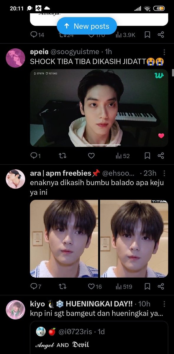 sroowbean's tweet photo. coba kasih tau gue HOW COULD THESE PHOTOS SHOWED THE SAME PERSON hah?! https://t.co/JRg7dPxU3t