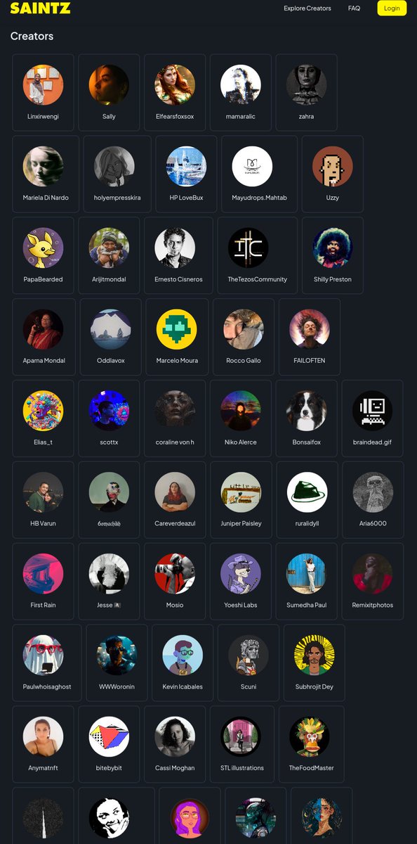 Saintz App (Now Live!) (@saintz_app) on Twitter photo Wow! 🤯 One full day after launch and we already have 65 amazing creators on <a href="/Saintz_App/">Saintz App (Nominate Your Favorite Artist!)</a> and more coming by the minute!! 💛🔑✨
What's your favorite reward that you've gotten so far? Drop em below! Wow! 🤯 One full day after launch and we already have 65 amazing creators on <a href="/Saintz_App/">Saintz App (Nominate Your Favorite Artist!)</a> and more coming by the minute!! 💛🔑✨
What's your favorite reward that you've gotten so far? Drop em below!