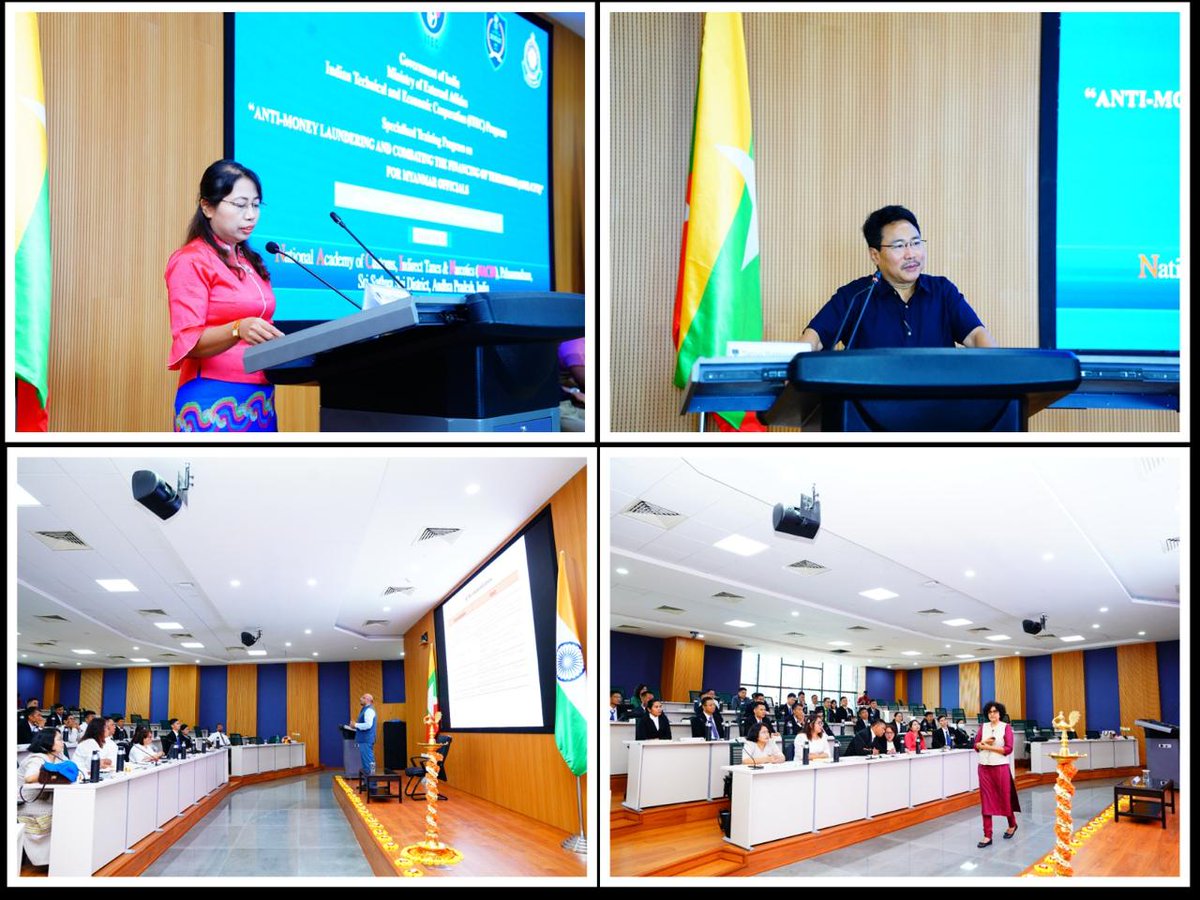 nacincbic's tweet image. Pr. DG, NACIN inaugurates specialized AML/CFT training for Myanmar Delegation! From 02nd-09th Sept 2024, our experts at NACIN, Palasamudram will share expertise to enhance participants' skills in combating financial crimes. #AML #CFT #TrainingProgram #Myanmar #NACIN…