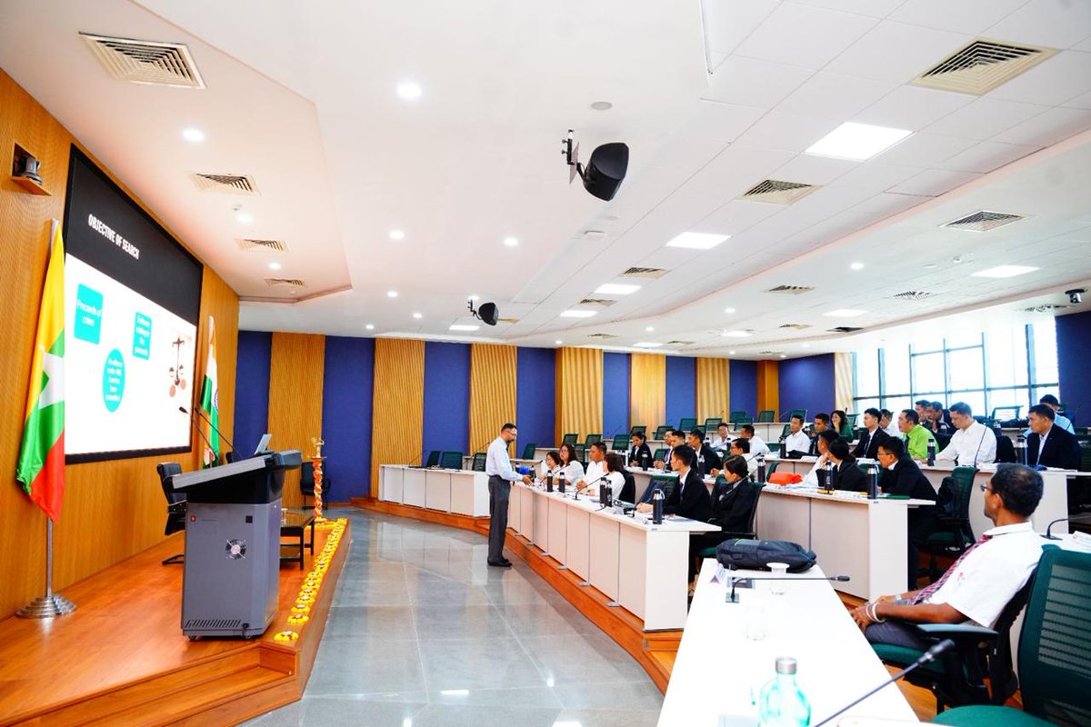 nacincbic's tweet image. Pr. DG, NACIN inaugurates specialized AML/CFT training for Myanmar Delegation! From 02nd-09th Sept 2024, our experts at NACIN, Palasamudram will share expertise to enhance participants' skills in combating financial crimes. #AML #CFT #TrainingProgram #Myanmar #NACIN…