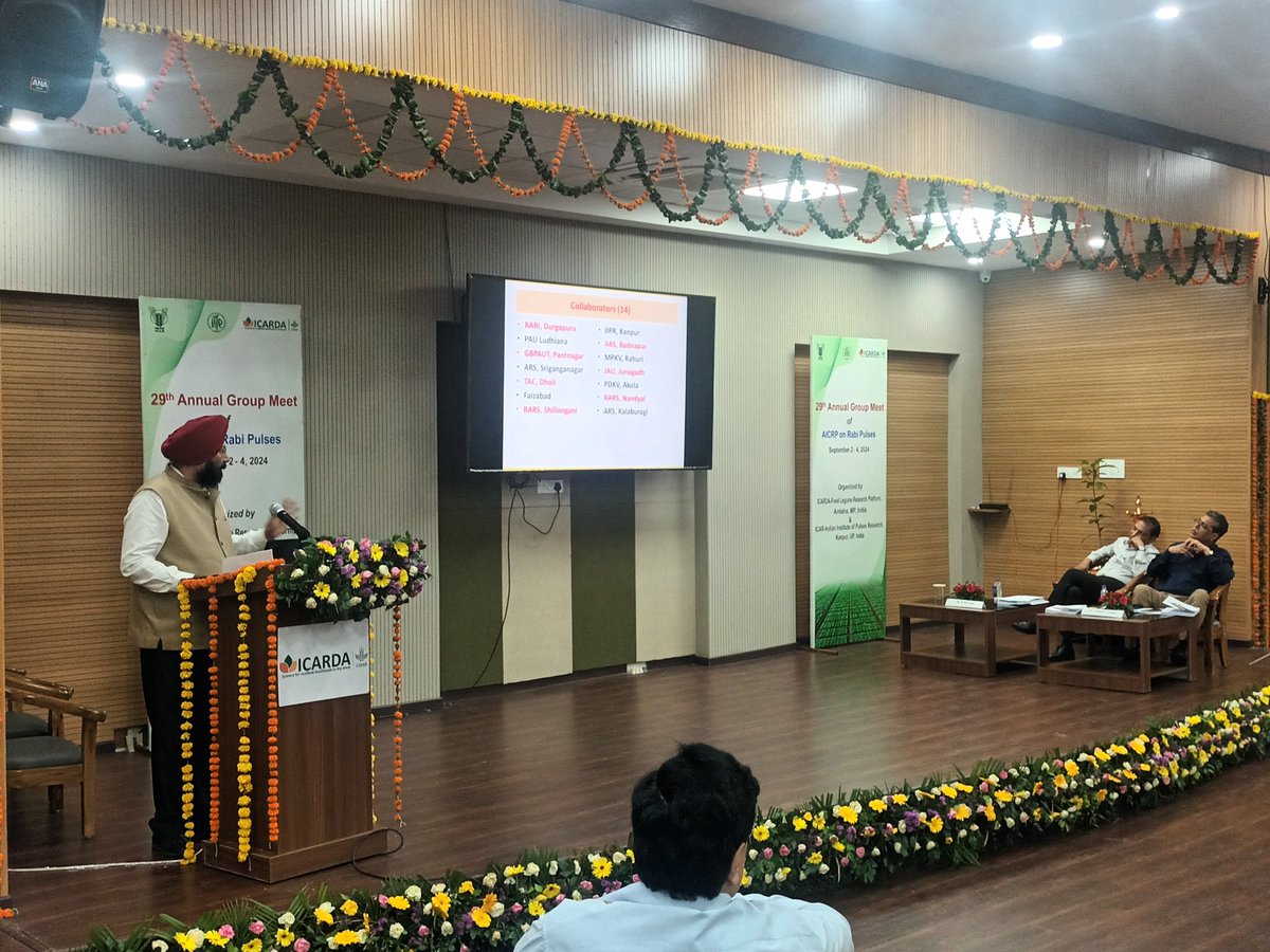surendra barpete (@surendrabarpete) on Twitter photo Session 3: Dr KPS Kushwaha, PI , Plant Pathology & Dr Ravinder Singh, Pl, #Entomology #presenting #AICRP #progress on #Plant #Protection at 29th #AGM. <a href="/ICARDA/">ICARDA</a> <a href="/ShivKAgrawal/">Shiv Agrawal</a> <a href="/AkankshaSi76161/">Akanksha Singh</a> <a href="/akybio/">Ashutosh Kumar Yadav</a> <a href="/IcarIipr/">ICAR-Indian Institute of Pulses Research, Kanpur</a> <a href="/icarindia/">Indian Council of Agricultural Research.</a> <a href="/DrNehaTiwari4/">Dr. Neha Tiwari</a> Session 3: Dr KPS Kushwaha, PI , Plant Pathology & Dr Ravinder Singh, Pl, #Entomology #presenting #AICRP #progress on #Plant #Protection at 29th #AGM. <a href="/ICARDA/">ICARDA</a> <a href="/ShivKAgrawal/">Shiv Agrawal</a> <a href="/AkankshaSi76161/">Akanksha Singh</a> <a href="/akybio/">Ashutosh Kumar Yadav</a> <a href="/IcarIipr/">ICAR-Indian Institute of Pulses Research, Kanpur</a> <a href="/icarindia/">Indian Council of Agricultural Research.</a> <a href="/DrNehaTiwari4/">Dr. Neha Tiwari</a>