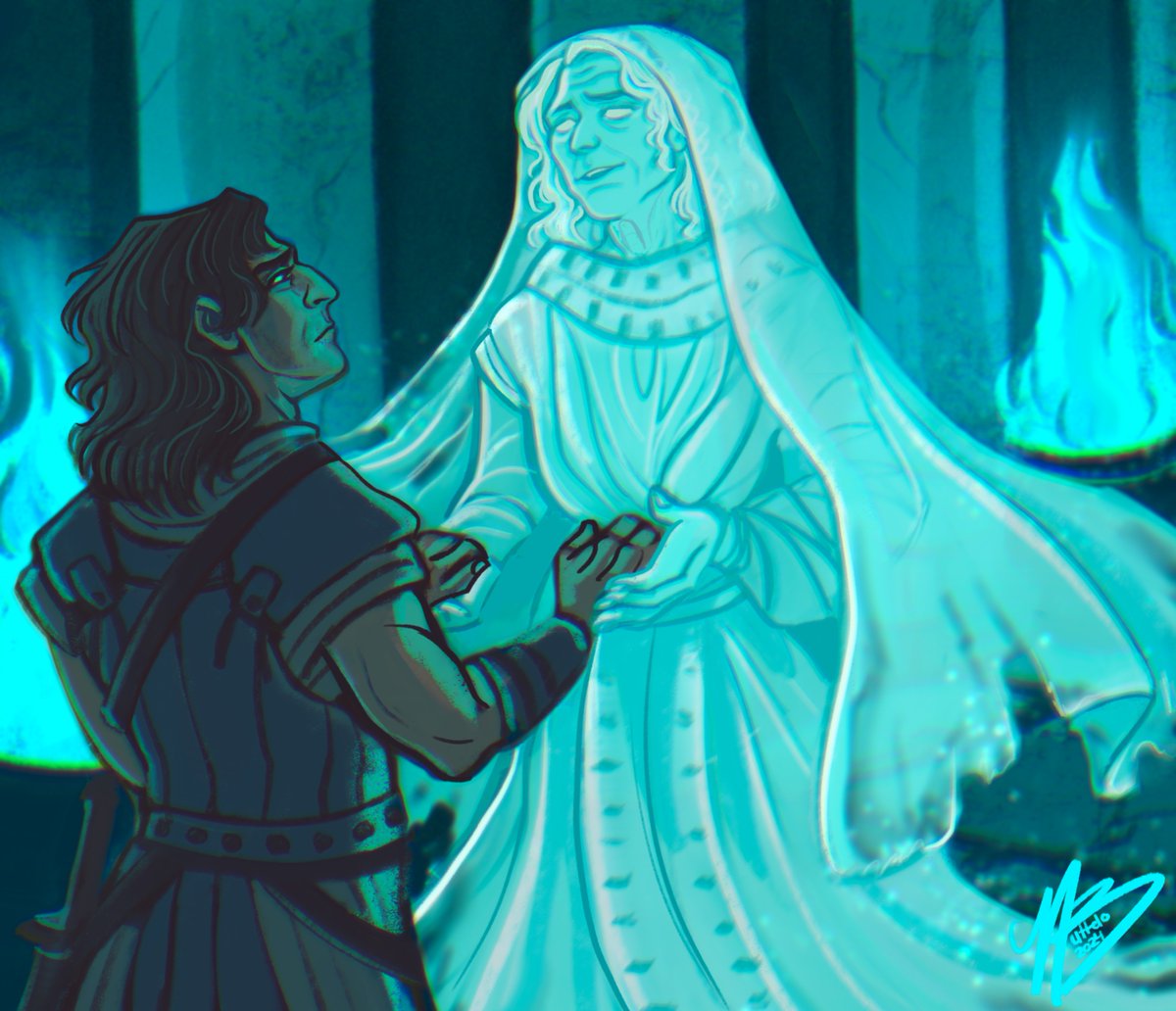 Odysseus, when you come home I’ll be waiting…🥲 #epicthemusical #theodyssey