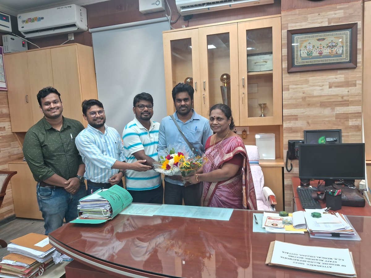 RDA 24-25 Wishing  a huge congratulations to Prof. Dr. Lucy Das, on becoming the new Dean! We are confident that your leadership will inspire and motivate others, and your expertise will take the institution to new heights <a href="/iamsrm/">Dr Sriram Parida</a> <a href="/Dr_GautamMKCG/">Dr. Gautam Bharat Panda 🇮🇳</a> <a href="/MahalingMukesh/">Dr. Mukesh Mahaling</a> <a href="/drjmnayak/">DrJyotirmaya Nayak</a>