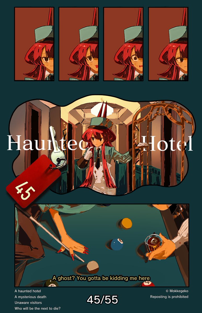 [ HAUNTED HOTEL ]
#LandofNowhere #OC #illustration