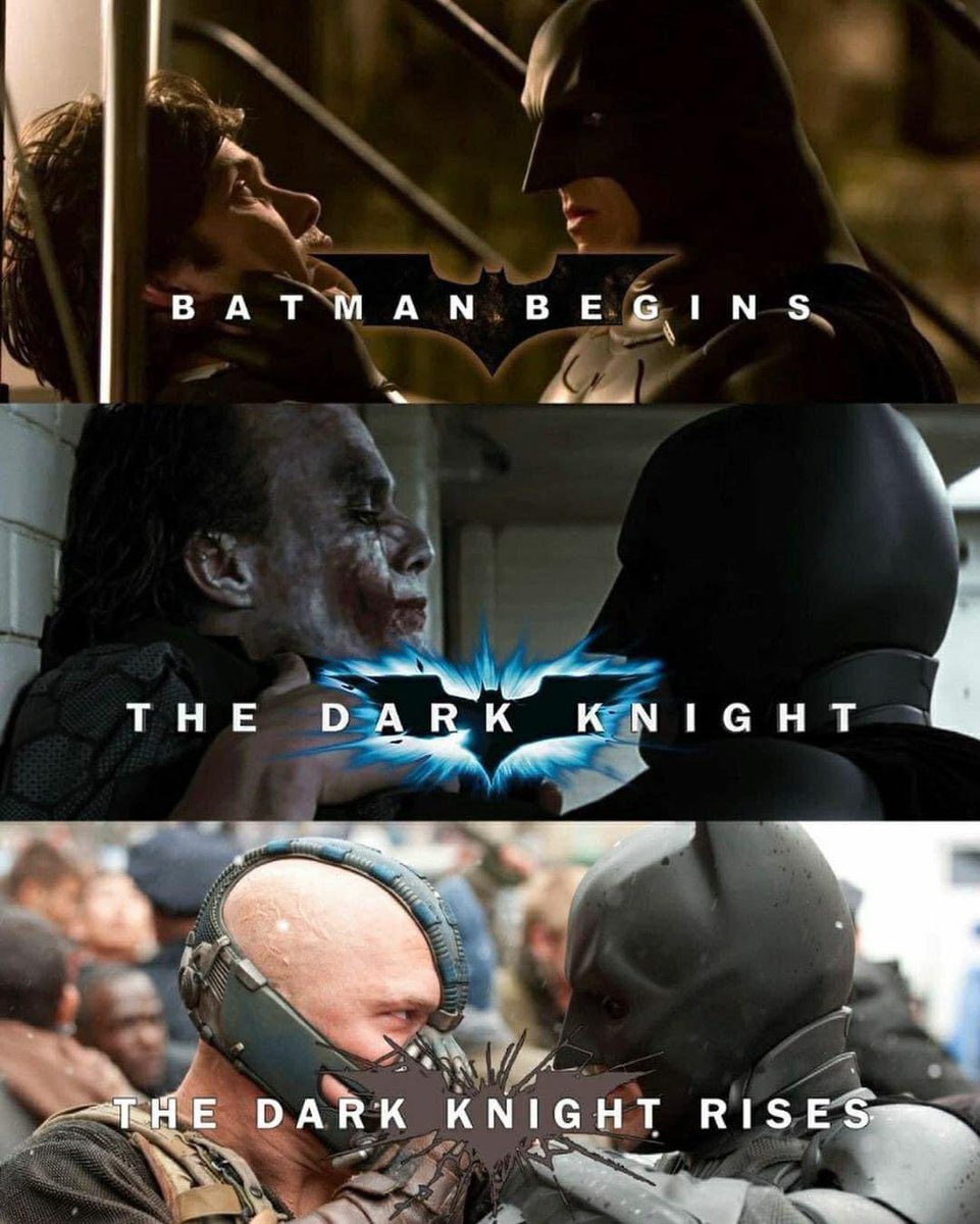 Name a trilogy with no bad films.