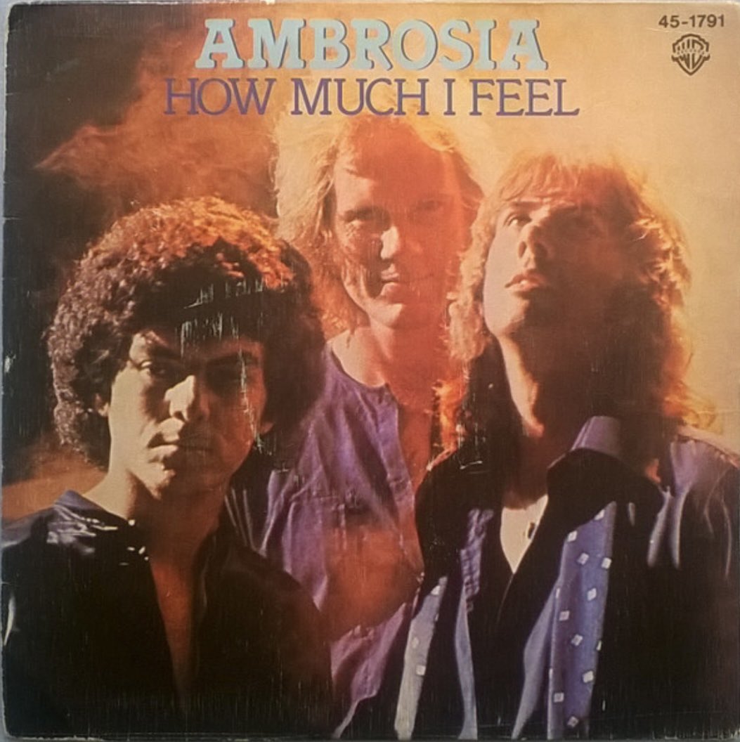 in_yacht's tweet photo. “How Much I Feel” by Ambrosia made its debut on the Billboard Hot 100 on this day in 1978. The song spent 21 weeks on the chart, peaking at #3 on November 18, 1978. It was written by lead singer and guitarist David Pack. https://t.co/5S57l3pgAH