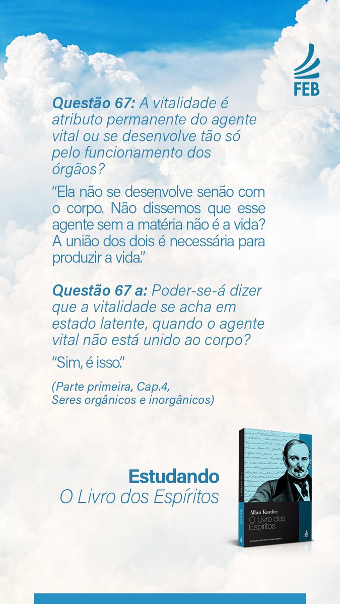 Federação Espírita Brasileira | FEB tweet media