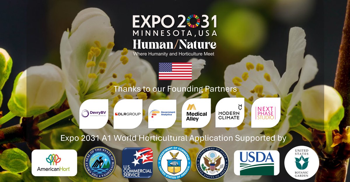 EXPO 2031 / World Horticultural Expo Minnesota USA (@EXPO2031USA