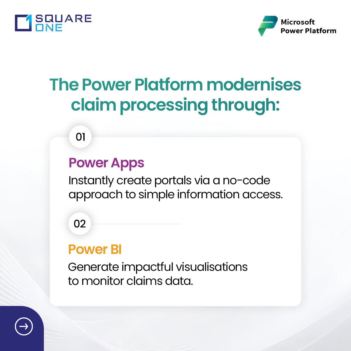 squareonemea's tweet image. To experience the pragmatic benefits of the Power Platform in insurance operations, connect with SquareOne.

Schedule a consultation with our experts for a 1:1 assessment.

Link: lnkd.in/eHspDVw

#SquareOne #SmarterInsuranceOperations #InsuranceOperations #InsuranceSector