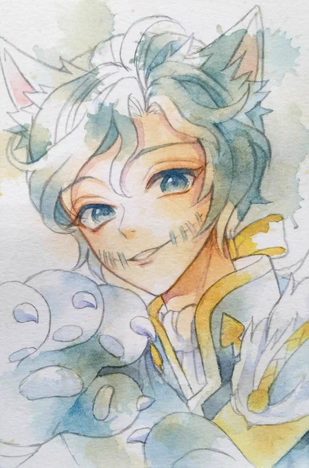 頒布したけど、サンプル作る時間が無かったイラストたちです。 会場でスマホでとった写真ですが、備忘録的に。