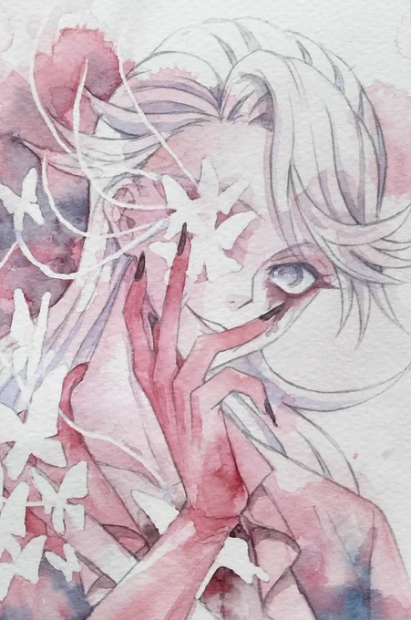 頒布したけど、サンプル作る時間が無かったイラストたちです。 会場でスマホでとった写真ですが、備忘録的に。