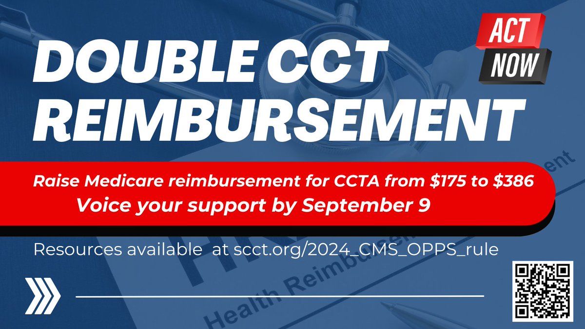 Heart_SCCT (@heart_scct) on Twitter photo Only ONE WEEK left to advocate for double payment rates for CCTA through the HOPPS CY25 proposed ruling. Let's improve patient access to cardiac CT testing!
<a href="/Ahmad_M_Slim/">Ahmad M. Slim</a> <a href="/MGRabbatMD/">Mark Rabbat MD</a> <a href="/drdthomas30/">Dustin Thomas, MD, FACC, FSCCT</a> <a href="/lesleejshaw/">Leslee Shaw</a>
ow.ly/Ov4L50T6QZ1 Only ONE WEEK left to advocate for double payment rates for CCTA through the HOPPS CY25 proposed ruling. Let's improve patient access to cardiac CT testing!
<a href="/Ahmad_M_Slim/">Ahmad M. Slim</a> <a href="/MGRabbatMD/">Mark Rabbat MD</a> <a href="/drdthomas30/">Dustin Thomas, MD, FACC, FSCCT</a> <a href="/lesleejshaw/">Leslee Shaw</a>
ow.ly/Ov4L50T6QZ1