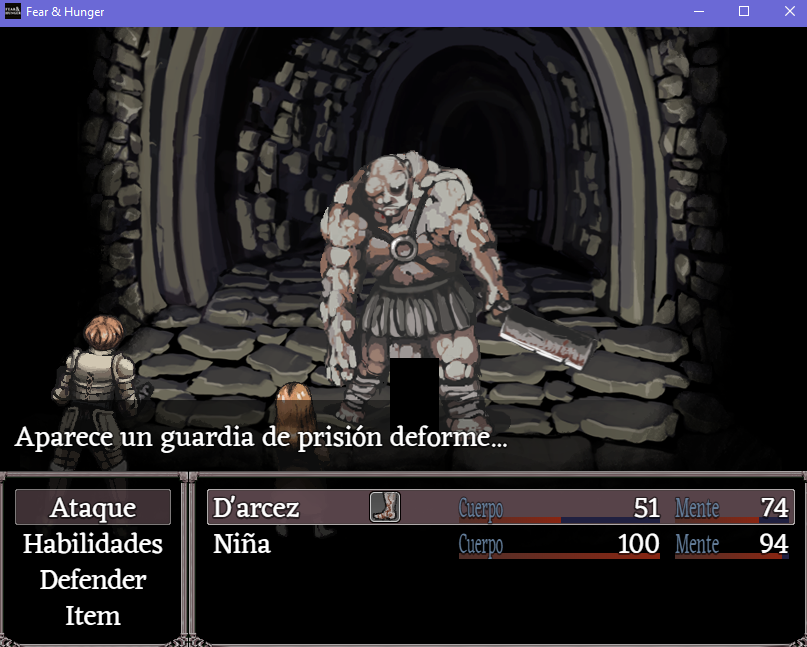 Kida_Leyn's tweet photo. He modificado los archivos del juego para que funcionen los mods de censura y la traducción al español del juego de Fear and Hunger. #itchio @itchio  https://t.co/ShFHDe96cl https://t.co/0zFVUv6tPB