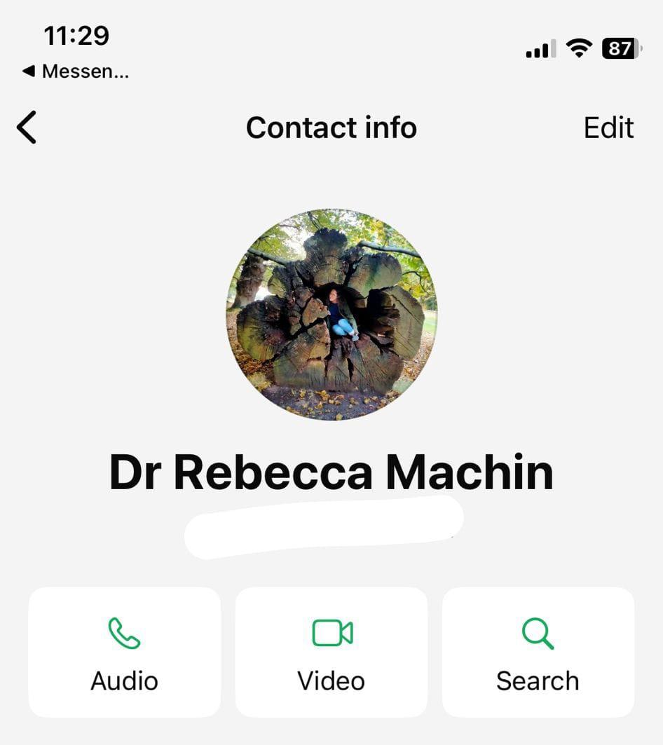 One of my friends updated her contacts 🥳