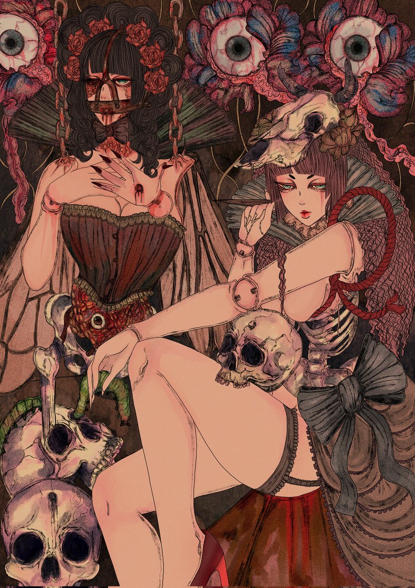 ✨MACABRE EXHIBITION ✨

#eroguro #guro #virtual_estea #horror #horrorart #horrorartist #manga #eroguromanga