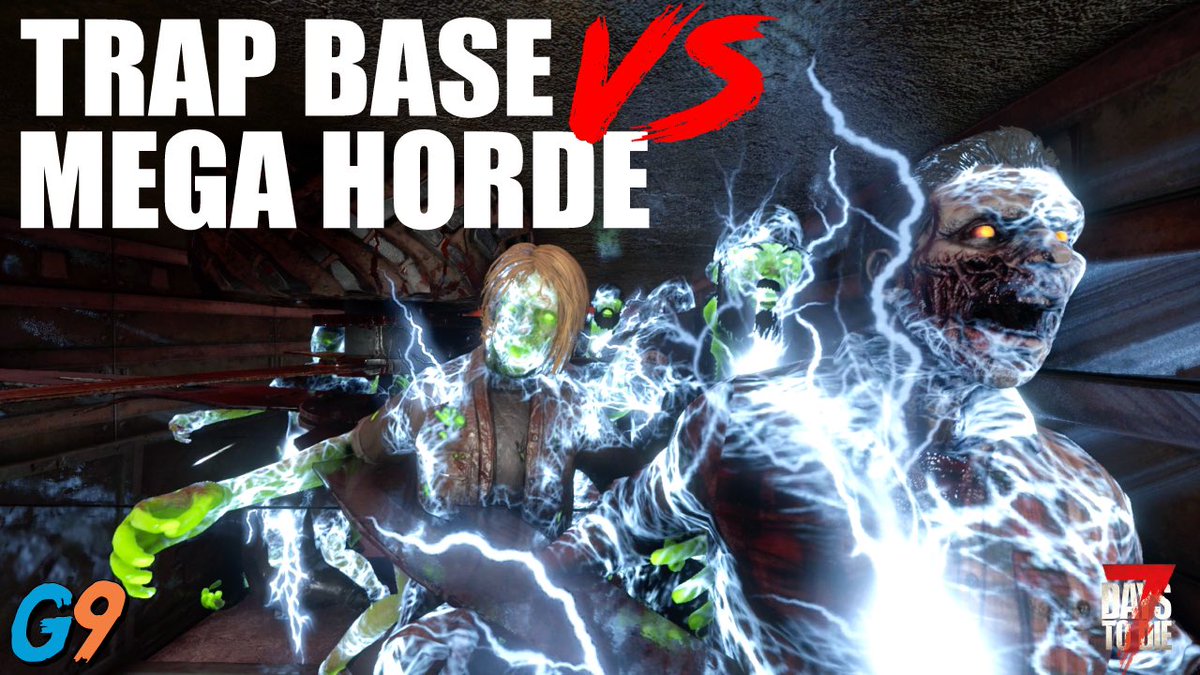 glock9gamer's tweet photo. Trap Base VS Insane Mega Horde - 7 Days To Die #7DaysToDie 

🔴https://t.co/lAyL3OaQzI🔴 https://t.co/VAB3Fbb1mw