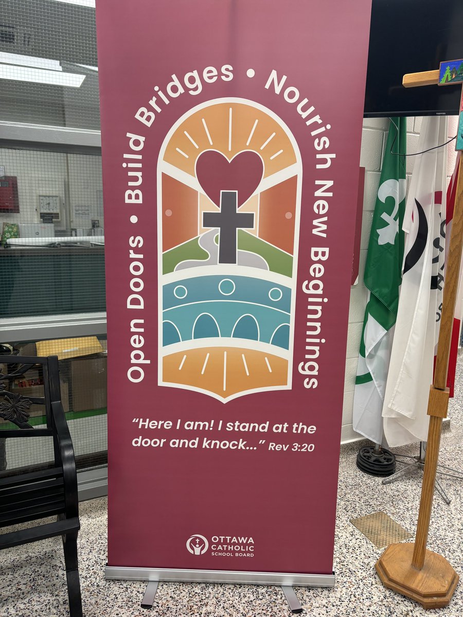 Our new OCSB Spiritual theme ❤️ how will we open doors this new school year? <a href="/GShepherdOCSB/">Good Shepherd School</a> <a href="/OttCatholicSB/">Ottawa Catholic School Board</a>