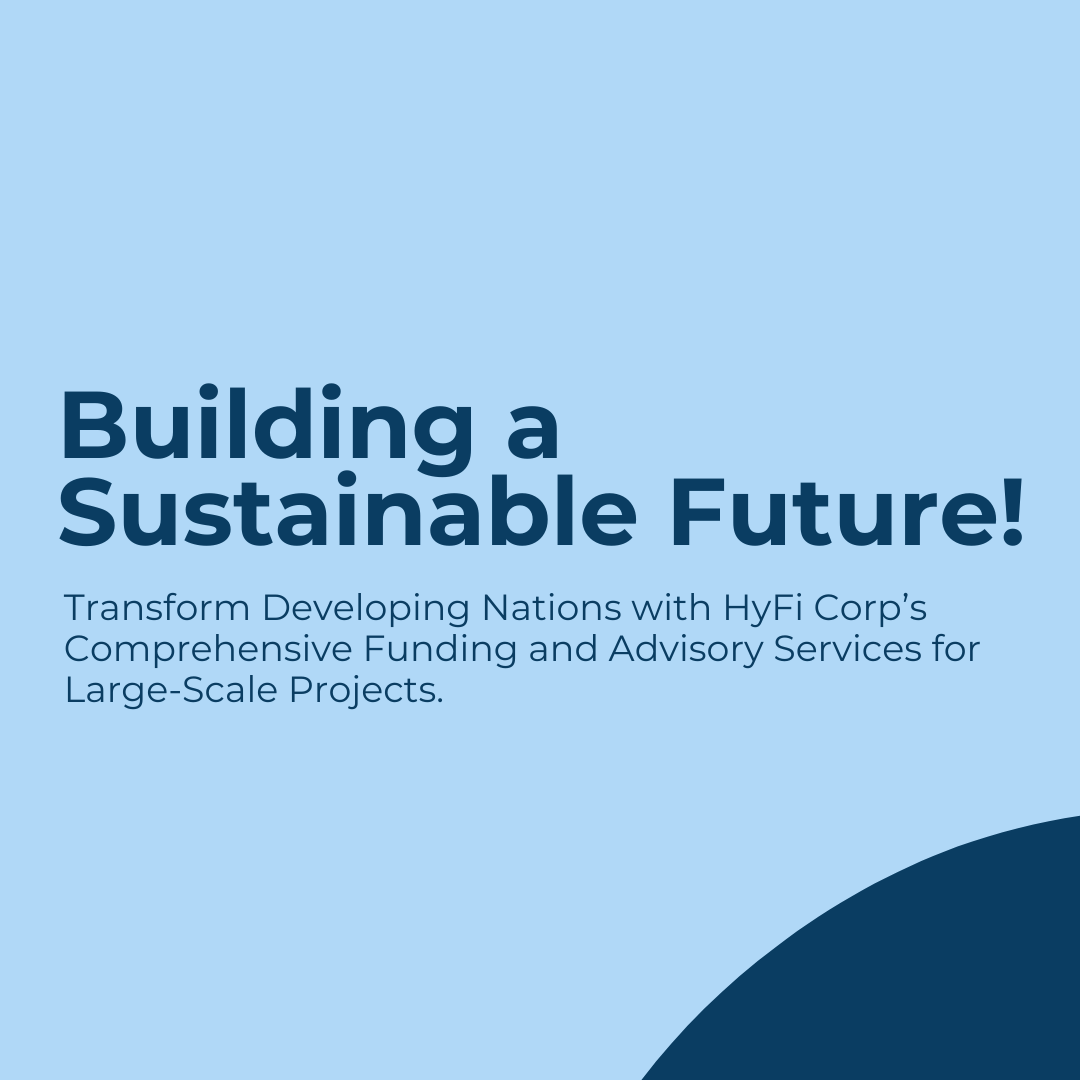 TheMonetaryMan's tweet photo. HyFi Corp is committed to nation-building through renewable energy and infrastructure projects. We provide the expertise and funding solutions needed to uplift credit ratings, lower financing costs, and ensure the success of projects in developing countries. https://t.co/l36miFPdcN