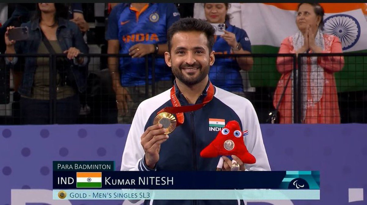TheKhelIndia's tweet photo. Podium Pictures of Nitesh Kumar 📸🫶 https://t.co/JyBN92A5dQ