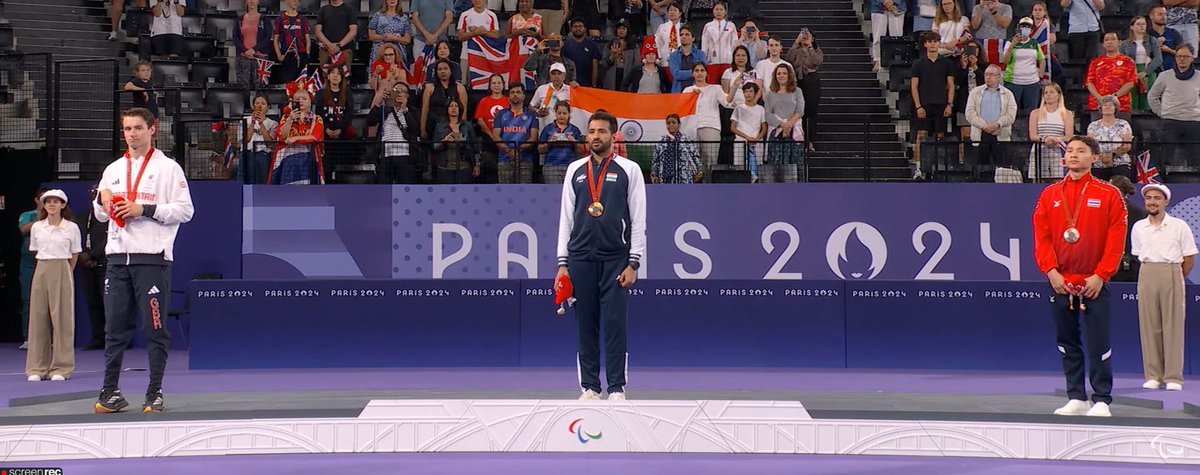 TheKhelIndia's tweet photo. Podium Pictures of Nitesh Kumar 📸🫶 https://t.co/JyBN92A5dQ