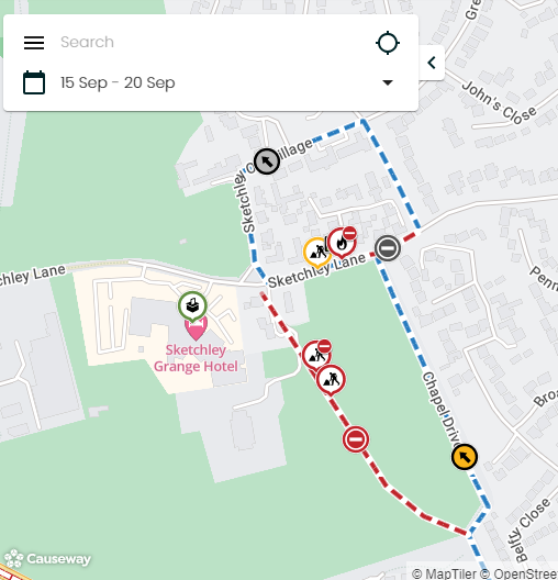 Road closure, Sketchley Lane, 15th September burbageparishcouncil.gov.uk/news/2024/09/r…