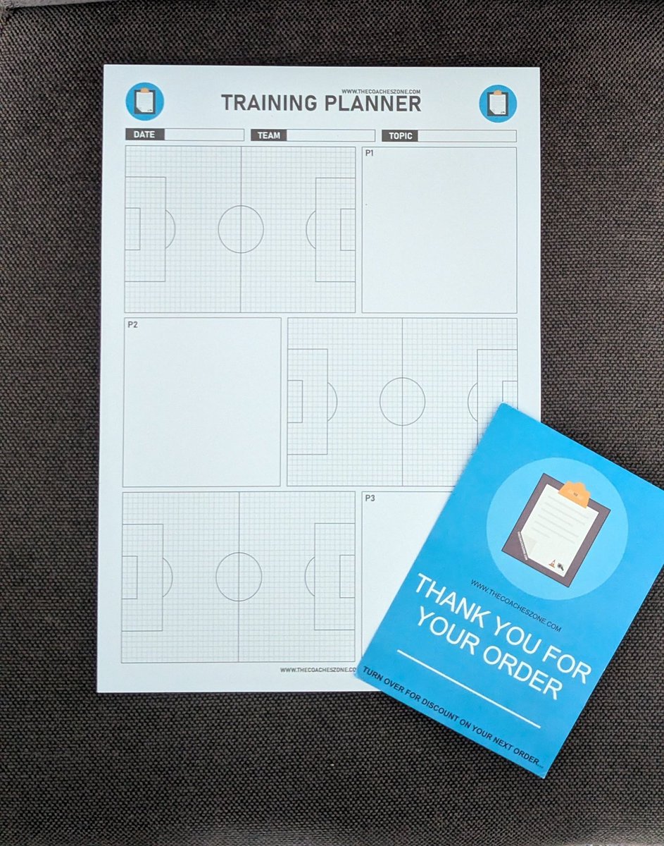 Dan Walker (@coachdan07) on Twitter photo Just got my #trainingplanner from <a href="/TheCoachesZone/">The Coaches Zone</a> can't wait to start putting my session plans down on paper! Just got my #trainingplanner from <a href="/TheCoachesZone/">The Coaches Zone</a> can't wait to start putting my session plans down on paper!