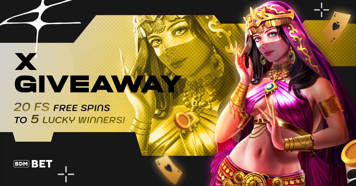 BDMBet's tweet photo. 🚨 X Giveaway – 20 FS for 5 Winners! 🚨

Here’s how to enter:

🌐 Follow us
❤️ Like and retweet this post
🎰 Write in the comments the slot you started playing recently

Winners will be selected randomly. Good luck! 🍀

#casinogiveaway #casino #casinoonline https://t.co/TIomoPVcGf