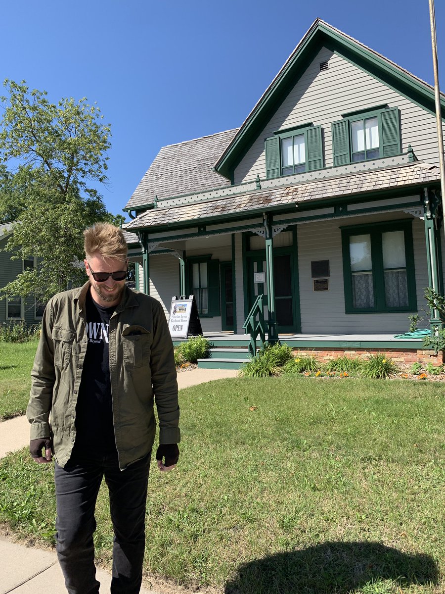 I visited the Sinclair Lewis Boyhood Home in Sauk Centre, Minnesota this weekend. Lewis was a major influence on my novel ONCE REMOVED. In his novels Main Street and Babbitt, he satirized small town life and boosterism. 
In Mennonite circles … (cont’d)