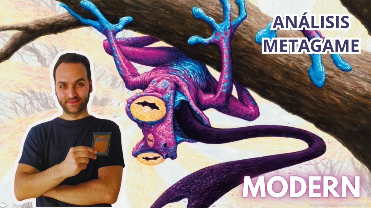 🔥 METAJUEGO de MODERN: SEMANA 1 post NADU&amp;GRIEF🔥

👉Torneazo de <a href="/patxisanchez/">Patxi Sánchez</a> y su Eldrazi en el torneo más grande de los últimos días
🧐Increíble y muy variado <a href="/MindstageGG/">Mindstage</a> Nordic Masters: Martyr, Merfolks...
⚡️Las Energy siguen a tope!

🔴Link YT: youtu.be/jo4Roej-Av4