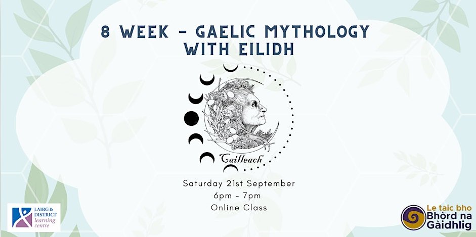 GIL has been informed of the following workshop series on Gaelic Mythology, if any of our followers might be interested in dialing in. (Not technically in London specifically, but as it is online it is in fact everywhere at the same time.) eventbrite.co.uk/e/8-week-gaeli…