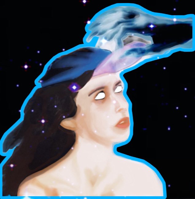 biancascreating's tweet photo. 𝓲𝓶𝓪𝓰𝓲𝓷𝓪𝓵 𝓭𝓲𝓼𝓴 💿🌀💥🦅🐦‍⬛🪽🩵 by magdalena bay 💓💘
•
(thread!) ⬇️ close ups &amp; the imaginal disk album cover i drew/edited on it’s own in my style!
•
i finally finished this art/collage i did of imaginal disk! this album is absolutely so magnificent &amp; FANTASTIC! + https://t.co/75cF3tuKMC