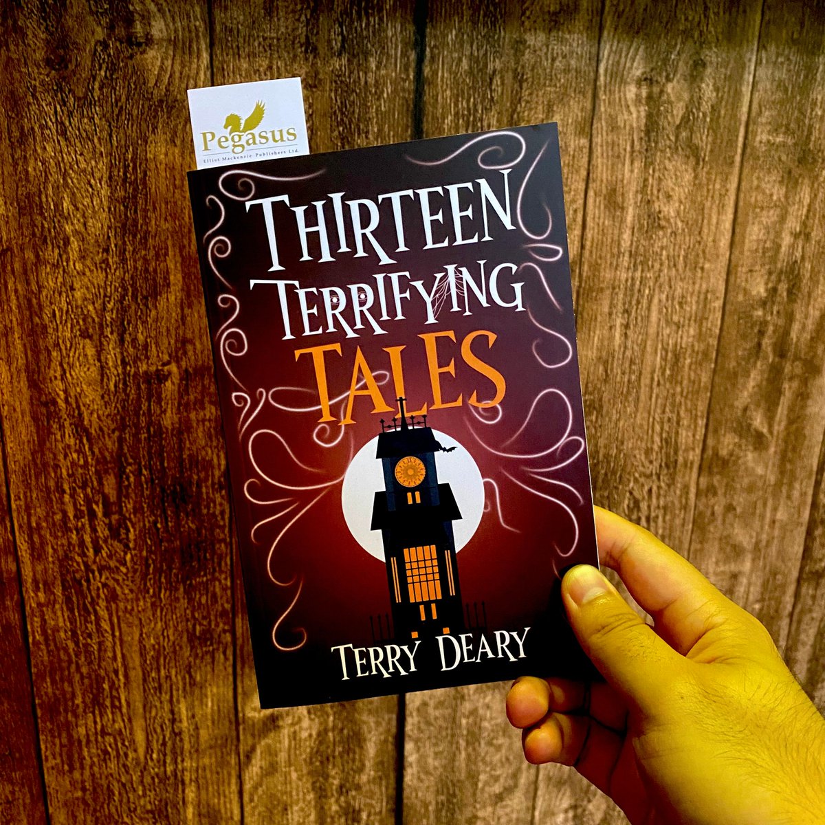 Released as a part of our August Publication Day, Terry Deary's children's collection, THIRTEEN TERRIFYING TALES gives you a guide through these dark, dark evenings.

"Have you ever read a book that can save your life before?"