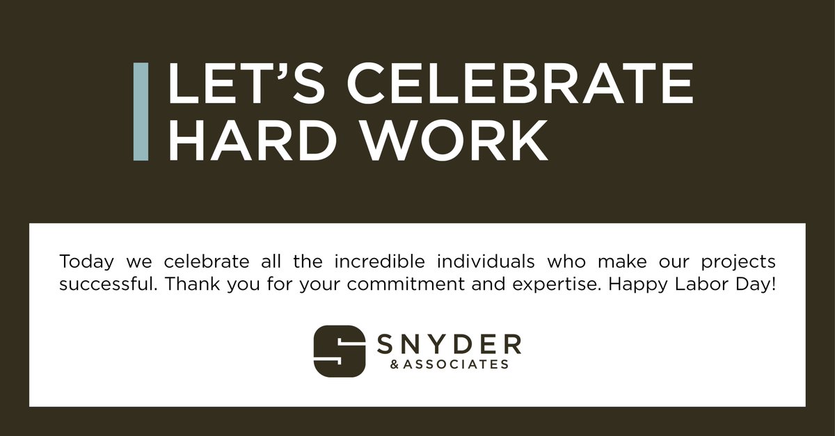 Snyder & Associates tweet media