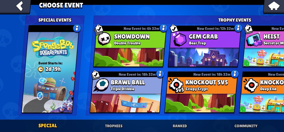 BrawlSource's tweet photo. ⚠️ Spongebob SquarePants event is starting in less than 3 days!

If you are not in a club, join a club. You can advertise your own club below, and anyone who's looking for a club can find one! 👏

Make sure to kick inactive members too! Good luck 🙏

#BrawlStars #Supercell https://t.co/LkRI1Ex4j2