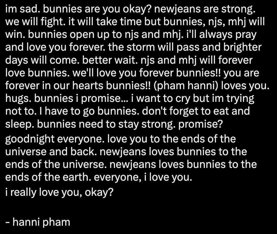 preettylikeejmn's tweet image. Two members now...let's hope they all feel this way so they can leave with her 🙏