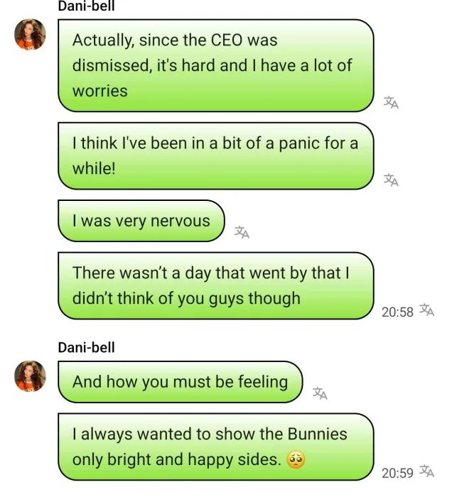 preettylikeejmn's tweet image. Two members now...let's hope they all feel this way so they can leave with her 🙏