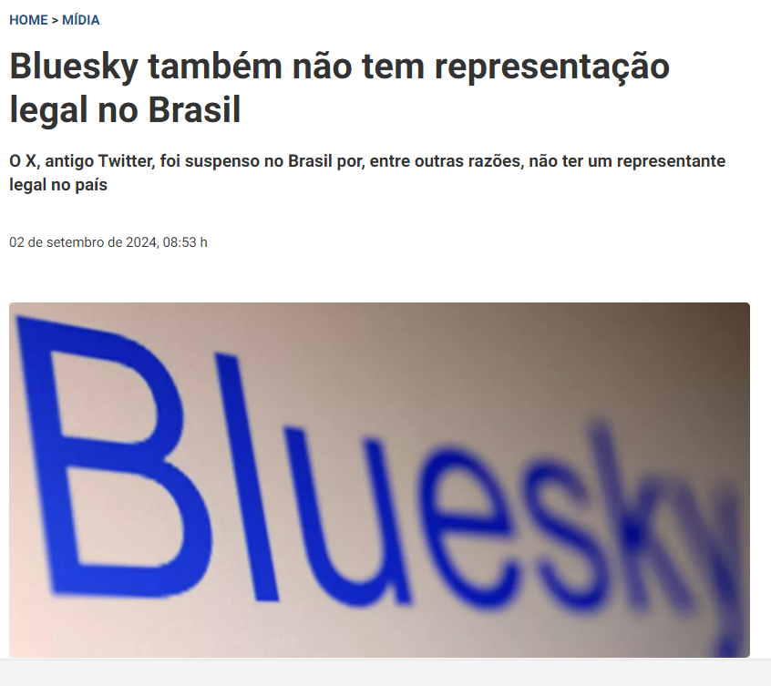 2Luiz_Henrique's tweet photo. STF pede Bluesky para bloquear perfis falsos da corte, plataforma não tem representante legal no Brasil.

Supremo virou uma várzea.🤡 
#ForaAlexandreDeMorais 
#STFVergonhaMundial https://t.co/mF7UYM141c