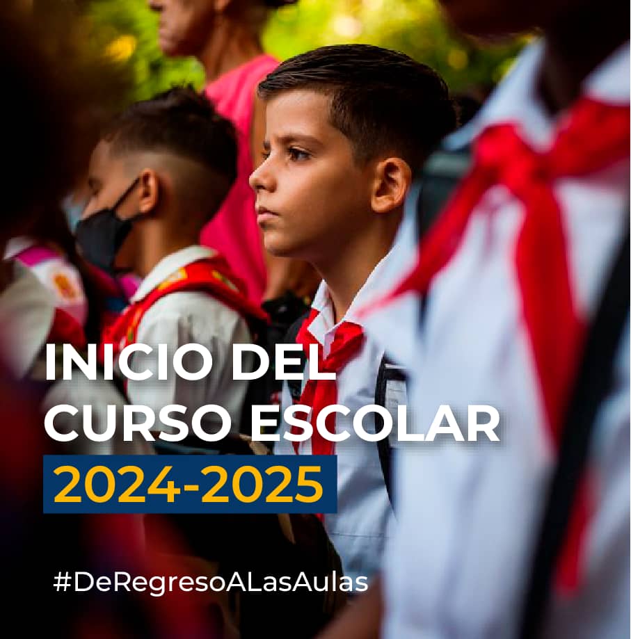Hoy comienza el nuevo curso escolar en #Cuba 🇨🇺, un momento clave en la construcción del futuro de nuestra nación. 

Como ha destacado nuestro Presidente, "la educación significa mucho para la continuidad de la Revolución". ¡Les deseamos un año de éxitos y nuevos aprendizajes!