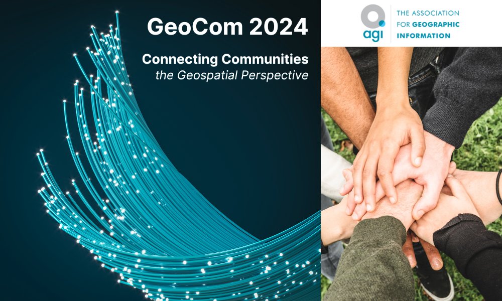 Association for Geographic Information (@geocommunity) on Twitter photo Registration is open for our flagship event GeoCom24 ‘Connecting Communities; the Geospatial Perspective’.
📅 Thursday 28 November
📍 <a href="/RGS_IBG/">Royal Geographical Society (with IBG)</a>, London
🔗Register your place agi.org.uk/geocom/
The largest independent event in the UK GI calendar #GeoCom24 Registration is open for our flagship event GeoCom24 ‘Connecting Communities; the Geospatial Perspective’.
📅 Thursday 28 November
📍 <a href="/RGS_IBG/">Royal Geographical Society (with IBG)</a>, London
🔗Register your place agi.org.uk/geocom/
The largest independent event in the UK GI calendar #GeoCom24