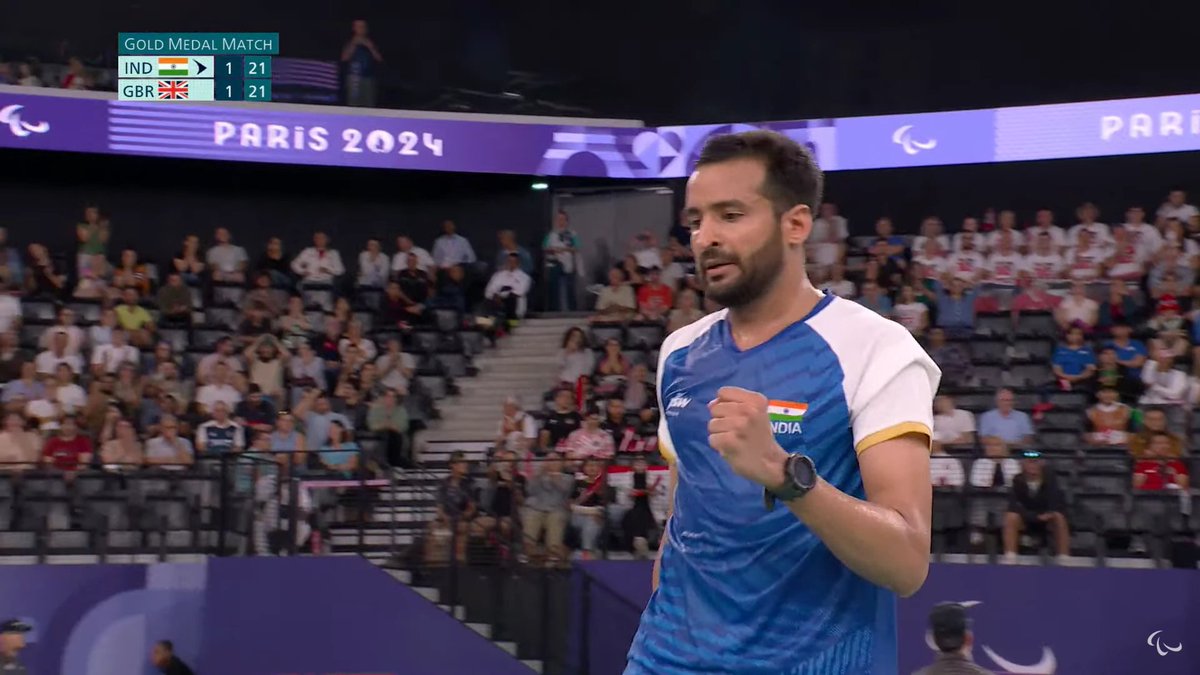 AAS_IITMandi's tweet photo. 🌟 Breaking News! 🌟
Thrilled to announce that our alumnus, Mr. Nitesh Kumar, has won Gold in Men's Single Badminton (SL3) at Paralympics 2024, Paris! 🎉 https://t.co/G3DOFV3Us5