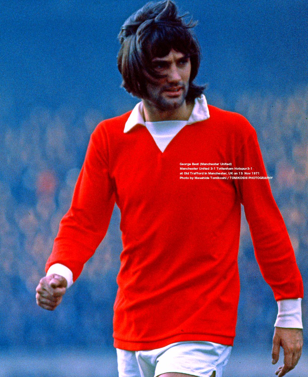tphoto2005's tweet photo. George Best (Manchester United) 1
Manchester United 3-1 Tottenham Hotspur3-1 
at Old Trafford in Manchester, UK on 13  Nov 1971
Photo by Masahide Tomikoshi / TOMIKOSHI PHOTOGRAPHY https://t.co/cnn8kYElyb